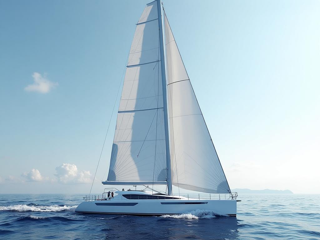 LoadX Jib on racing yacht